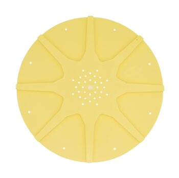 Praktische Bienenflucht für die Honigernte, geeignet für alle gängigen Beutensysteme. Mit 8 Kanälen, Vorbohrungen zur Befestigung und ca. 25 cm Durchmesser.