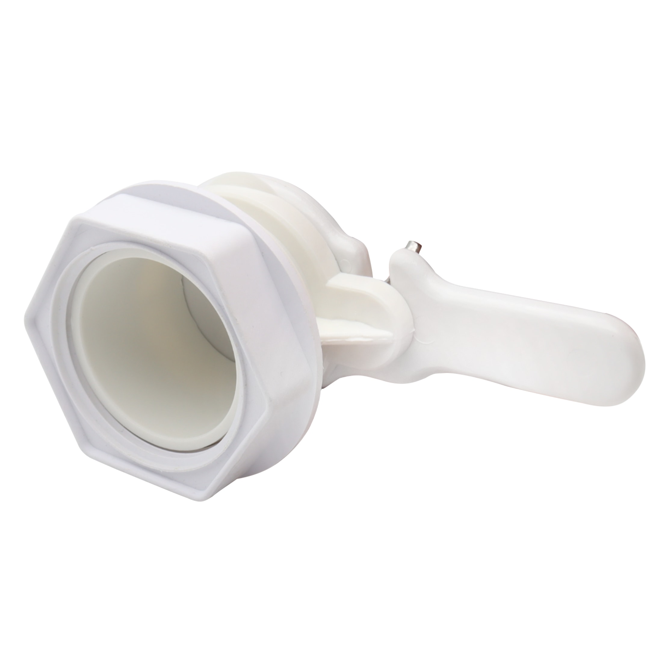 Quetschhahn für Honigeimer 41 mm – robuster Ablaufhahn aus hochwertigem Kunststoff zum sauberen Abfüllen und kontrollierten Auslaufen von Honig. Leicht zu montieren, mit Innengewinde Ø 41 mm und Außengewinde Ø 47 mm. Inklusive Kunststoff-Kontermutter sowie Verschluss mit verlängerter Führung und Federdruck für präzises Dosieren. Ideal für Imkerei und Honigverarbeitung.