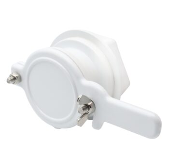 Quetschhahn für Honigeimer 52 mm aus robustem Kunststoff – ideal zum sauberen Abfüllen und Ablassen von Honig. Mit Kontermutter, verlängerter Verschlussführung und Federdruck für einfache Handhabung und Montage.