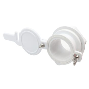 Quetschhahn für Honigeimer 52 mm aus robustem Kunststoff – ideal zum sauberen Abfüllen und Ablassen von Honig. Mit Kontermutter, verlängerter Verschlussführung und Federdruck für einfache Handhabung und Montage.