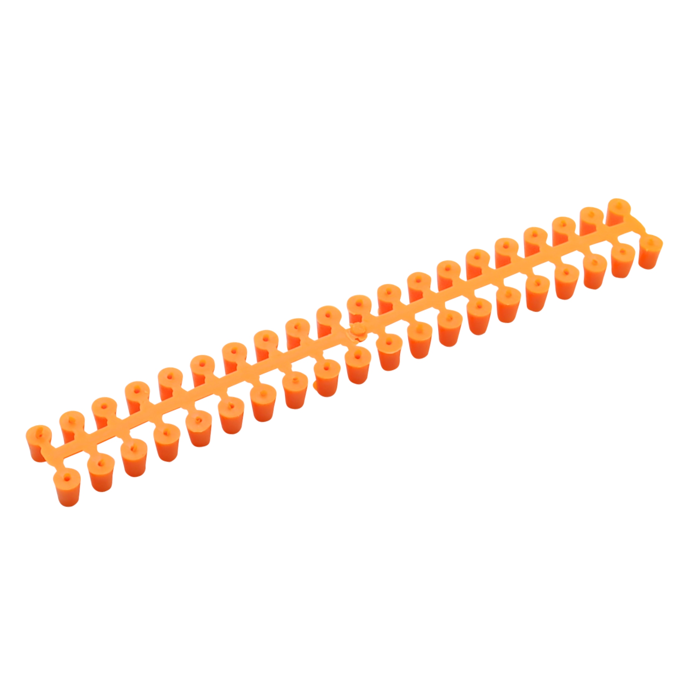 Kunststoff Abstandshalter Röllchen für Imkerrähmchen mit geraden Seiten. Mit ca. 10 mm Breite sorgen sie für einen gleichmäßigen Rähmchenabstand in der Bienenbeute. Ideal für Imker, inklusive 200 Stück pro Packung.