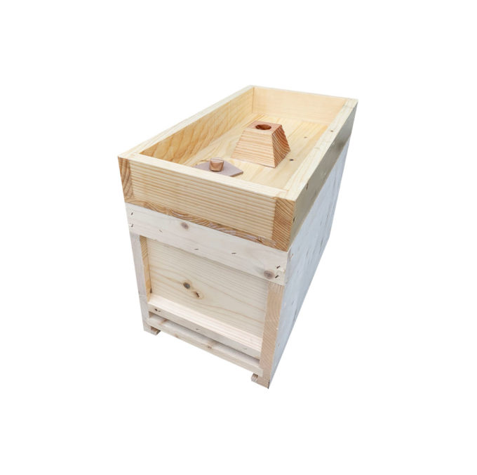 Ablegerkasten aus Holz für Zander Rähmchen