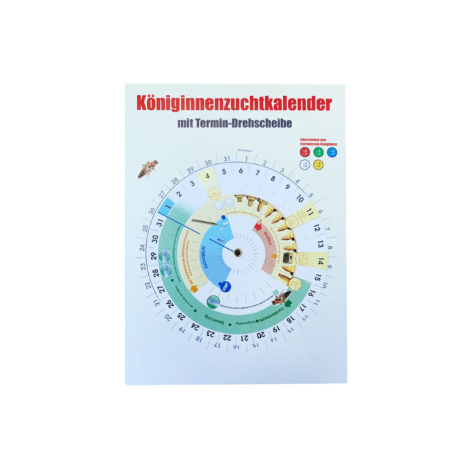 Königinnen Zuchtkalender mit Termin Drehscheibe