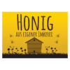 Honig aus eigener Imkerei Schild Werbeschild