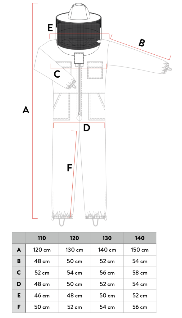 Cooller Bienen-Schutzanzug Für Kids - Mit Abnehmbarem Schleier & Atmungsaktiv