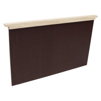 Hochwertiges Dadant US Einengschied Rähmchen aus stabilem Holz, passend für Dadant US Beute und kompatibel mit unseren Dadant US Brutraum-Zargen. Mit einer Oberträgerlänge von 482 mm, einer Schiedlänge von 450 mm und einer Gesamthöhe von 285 mm eignet sich das Schied ideal zur optimalen Einengung und Führung des Brutraums. Das Rähmchen ist sofort einsatzbereit und überzeugt durch präzise Verarbeitung – Made in Germany