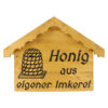 Honig aus eigener Imkerei Holzschild Werbeschild