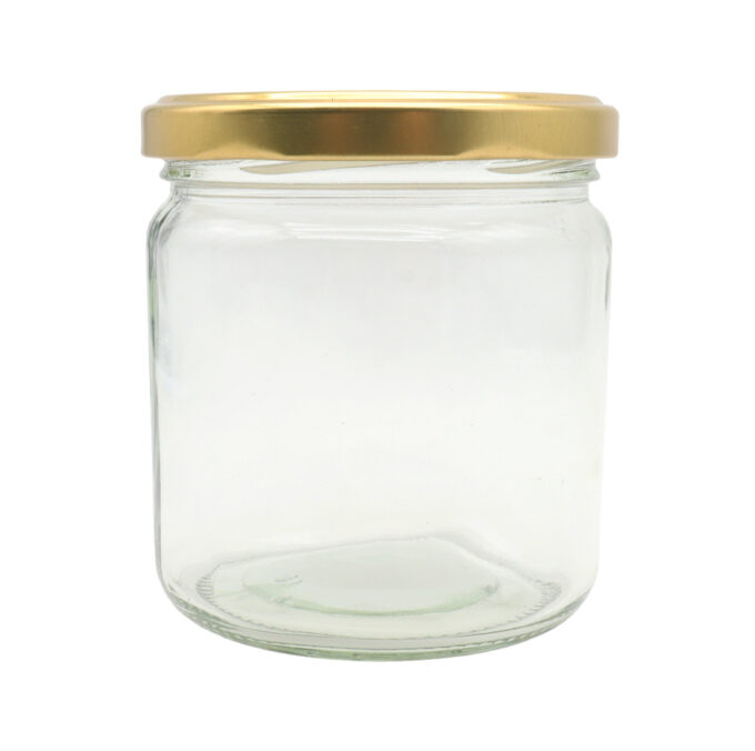 Twist Off Rundgläser 500 gr für Honig und Lebensmittel TO82