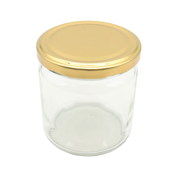 Twist Off Rundgläser 500 gr für Honig und Lebensmittel TO82