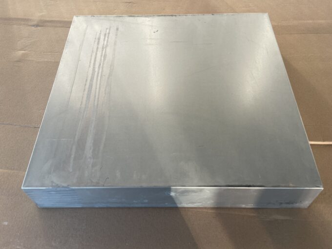 B-WARE Zander Blechdeckel mit gerader Passform