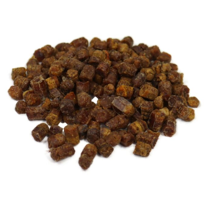 Bienenbrot im Glas Perga fermentierter Blütenpollen Gesundheit ausgewogene Ernährung Frühstückszutat Bee Bread Imkerei Imker Feinkost