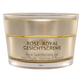 Schloßwald-Bienengut Rose-Royal Gesichtscreme 50 ml Intensive Gesichtscreme mit Gelée Royale Bienenkosmetik Naturkosmetik Feuchtigkeitscreme mit Rosenöl