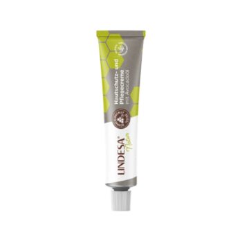 LINDESA Natur Pflegecreme mit Avocadoöl 50 ml Handcreme für rissige Haut Handcreme zieht sofort ein LINDESA