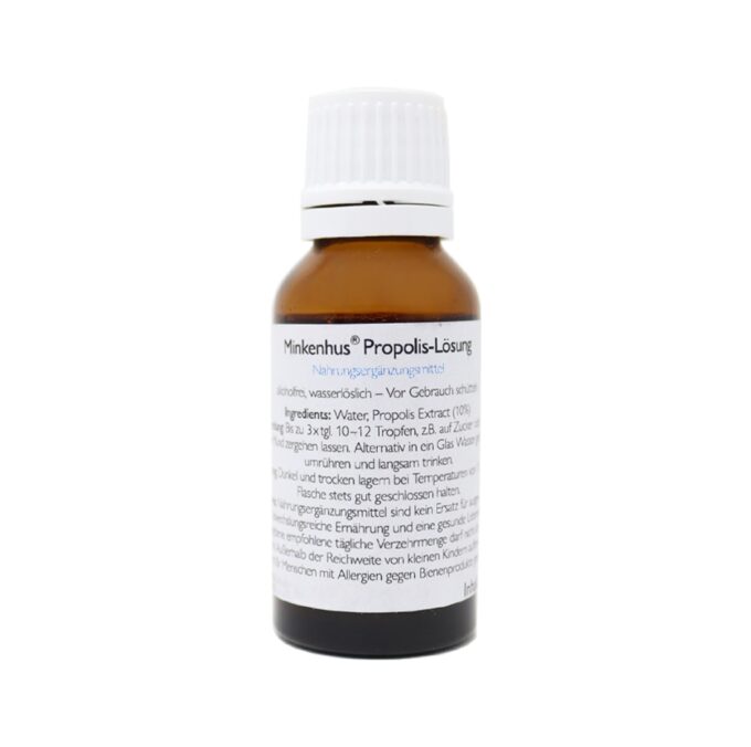 Propolis Tropfen alkoholfrei 20 ml Lösung Extrakt Wasserlöslich als Nahrungsergänzungsmittel