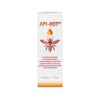 Schloßwald-Bienengut API-HOT® wärmende Bienengift-Salbe 50 ml Regeneration für Muskeln und Gelenke Kräuterölsalbe Bienenkosmetik Naturkosmetik Salbe gegen Verspannungen