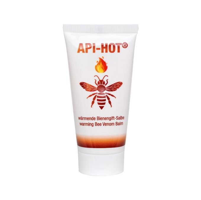 Schloßwald-Bienengut API-HOT® wärmende Bienengift-Salbe 50 ml Regeneration für Muskeln und Gelenke Kräuterölsalbe Bienenkosmetik Naturkosmetik Salbe gegen Verspannungen