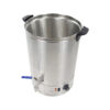 Wachs- und Koch Schmelzkessel aus Edelstahl (20 Liter)