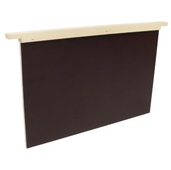 ZaDant Einengschied Rähmchen aus Holz für Ganzzargen – Hochwertiges Schied zum Einengen von Bienenvölkern in ZaDant Magazinen und Beuten. Passend für ZaDant Ganzzargen mit 477 mm Oberträgerlänge, 420 mm Schiedlänge und 285 mm Gesamthöhe. Sofort einsatzbereit, stabile 1A Qualität – Made in Germany. Ideal zur optimalen Anpassung des Brutraums. Abbildung ähnlich.