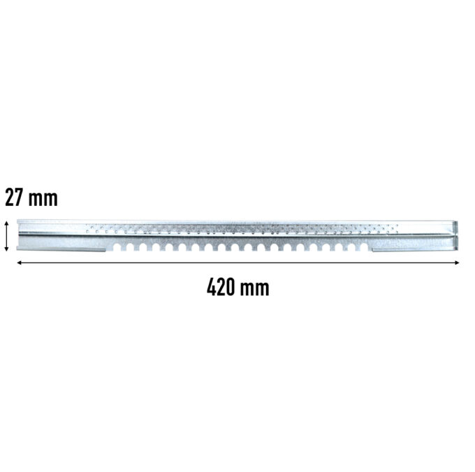 Zander Fluglochschieber Pro verzinkt 42 cm