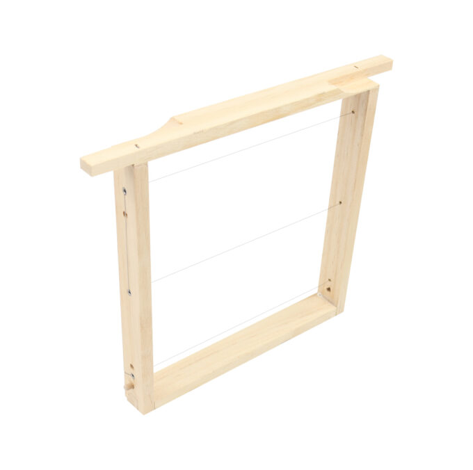 Steckrähmchen Zander Mini Plus für die Königinnenzucht 268 X 220 mm