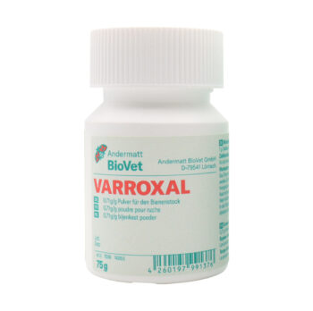 Varroxal 75 gr Pulver Oxalsäure von Andermatt Biovet zur Varroabehandlung im Winter für Bienenbeuten und Imker