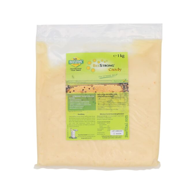 Beestrong Candy Fertig Futterteig 1 KG zum füttern von Bienen mit Proteinen