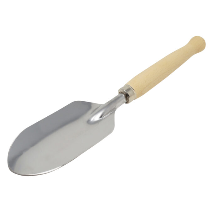 Honigspaten aus Edelstahl mit Holzgriff zum ernten und bearbeiten von Honig