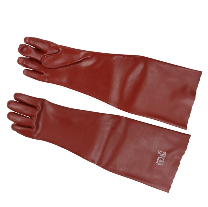 Säurehandschuhe aus PVC für Erwachsene zum behandeln von Varroa Varroabehandlung für Milchsäure Säure Oxalsäure Ameisensäure