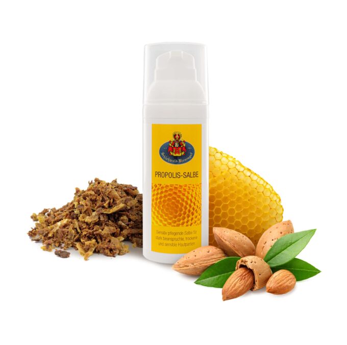 Schloßwald-Bienengut Propolis Salbe, Salbe für Hunde, Salbe für Hautverletzungen, Propolis-Salbe