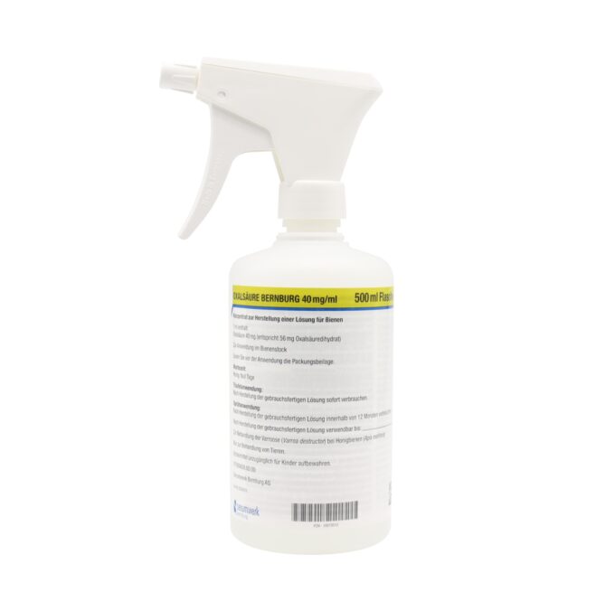 Oxalsäure Lösung 3.5% gegen Varroa Varroabehandllung 500ml mit Sprayer