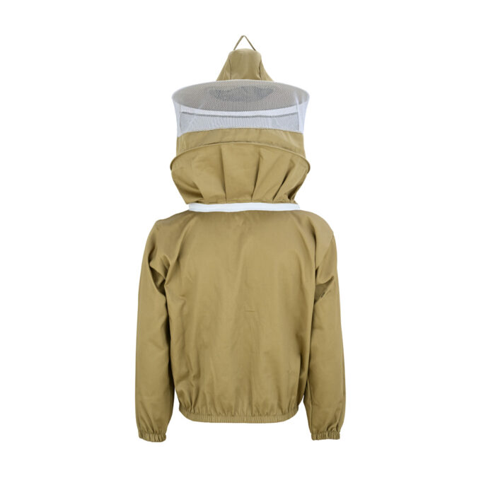 Die Imkerjacke Classic für Erwachsene in Braun bietet optimalen Schutz und Komfort bei der Imkerei. Hergestellt aus robustem, atmungsaktivem Material mit integriertem Schutznetz und abnehmbarem Schleier. Perfekte Passform für maximale Bewegungsfreiheit. Ideal für Hobby- und Berufsimker!
