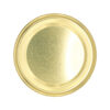Twist Off Deckel 500g gold für Twist Off Gläser Imkerei Honig