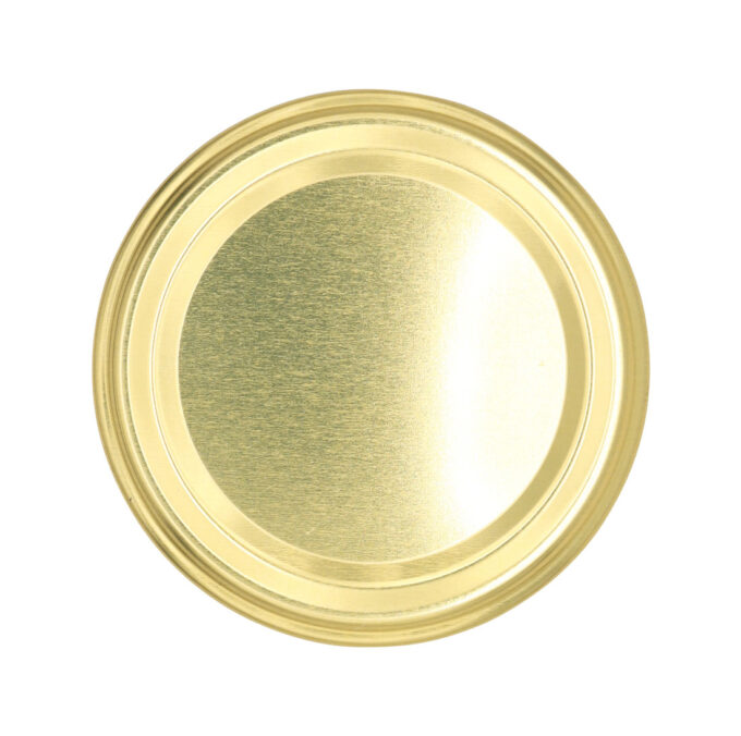 Twist Off Deckel 500g gold für Twist Off Gläser Imkerei Honig