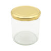 Twist Off Deckel 500g gold für Twist Off Gläser Imkerei Honig