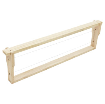 Deutsch Normal Rähmchen Hoffmann 110 mm (10x) – hochwertige Bienenrähmchen aus stabilem Holz für langlebige und sichere Wabenführung in Deutsch Normal Halbzargen. Ideal für Imker, die präzise gefertigte Rähmchen in Standardgröße für ihre Halbzargen-Beuten suchen.