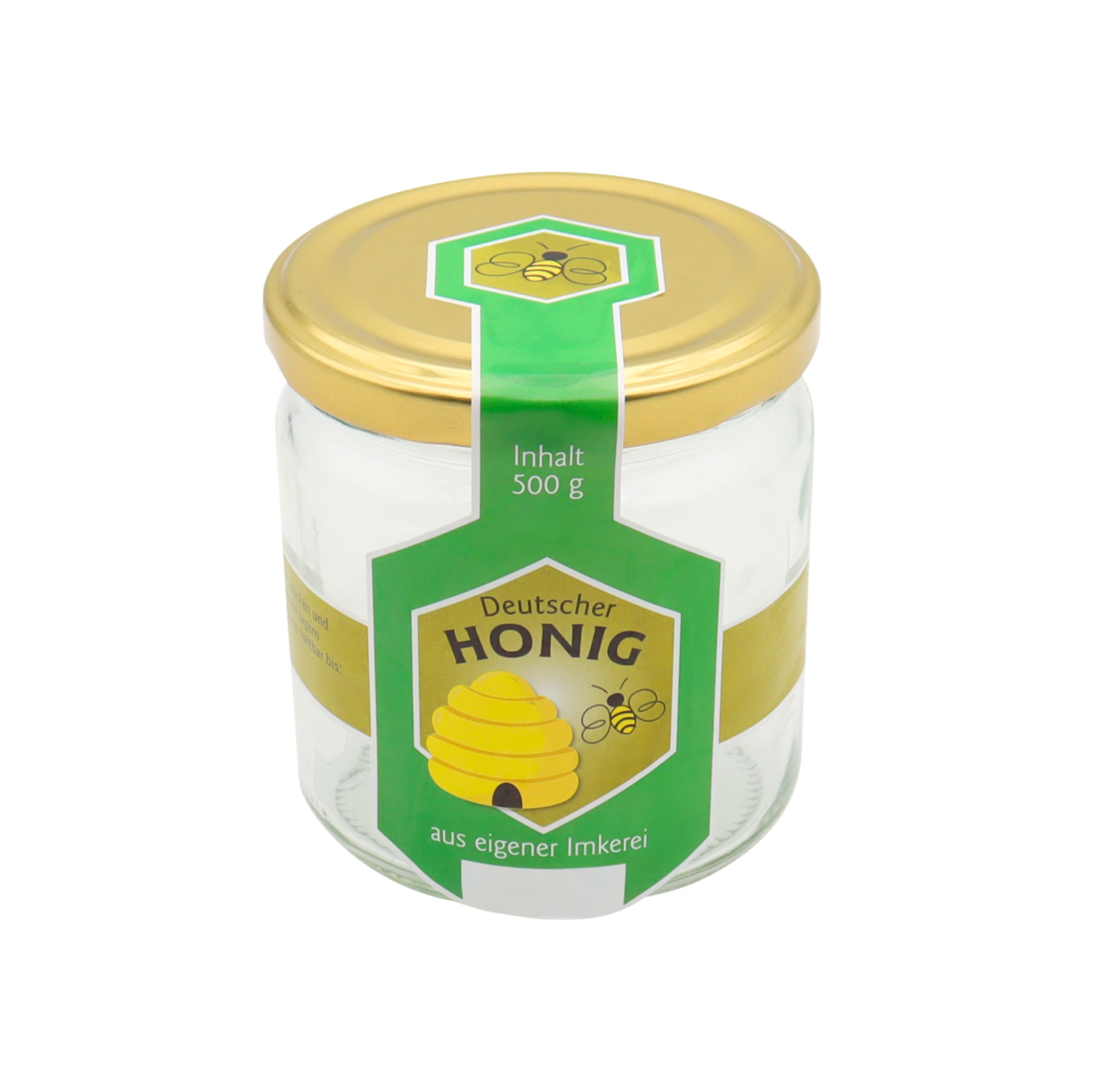Hochwertige Stegetiketten für Honiggläser in den Größen 250 g und 500 g. Mit edlem Bienenkorb-Motiv und Aufdruck „Deutscher Bienenhonig“, dazu ein freies Feld für die Sortenbezeichnung. Nassklebend mit Deckellasche für festen Halt und ein sauberes, professionelles Erscheinungsbild. Ideal für Imker, Direktvermarkter und Hobbyimker, die ihren Honig ansprechend, hygienisch und verkaufsfertig präsentieren möchten. Perfekt geeignet für Honigetikettierung, Imkerbedarf und regionalen Honigverkauf.