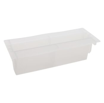 Transparenter Einsatz für die Nicot Futterzarge – praktisches Ersatzteil zur sicheren Flüssigfütterung. Verhindert Wildbau im Aufstieg, schützt Bienen vor dem Ertrinken und sorgt für eine saubere, effiziente Futteraufnahme. Passend für alle Nicot-Futterzargen.