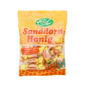 Die Edel Sanddorn Honig Bonbons vereinen fruchtig-frische Sanddornnote mit natürlicher Honigsüße sind einzeln verpackt und in Deutschland hergestellt ideal für wohltuenden Genuss mit leicht fruchtiger Säure und sanfter Süße.