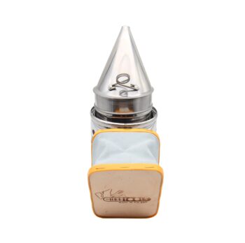 Hochwertiger Smoker Premium aus rostfreiem Edelstahl mit Echtleder-Blasebalg – robuste Verarbeitung, zuverlässige Rauchentwicklung und ideale Wahl für professionelle Imker und anspruchsvolle Bienenhaltung.