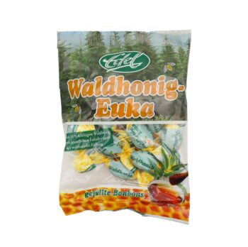 Edel Waldhonig Eukalyptus Bonbons 90g natürliche Wohltat für Hals und Atemwege mit erfrischender Süße