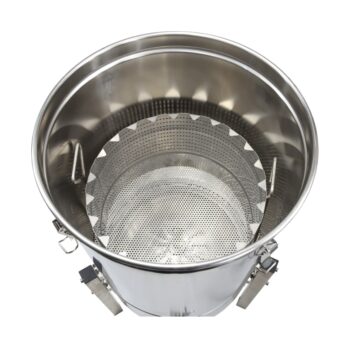 Der Entdeckelungswachsschmelzer Pro ermöglicht die effiziente und honigschonende Trennung von Deckelwachs und Honig dank integrierter Heizung und Umluftventilator im Deckel. Gleichmäßige Temperaturen verhindern Überhitzung und sichern höchste Honigqualität. Geeignet für bis zu 18 Normalmaß- oder 16 Zander-Rähmchen sowie ideal zum Auftauen von kandiertem und Melezitosehonig. Robuste Edelstahlkonstruktion mit Thermostatregelung von 30–110 °C für den professionellen Imkereinsatz.