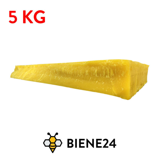 5 KG Bienenwachs (17.99€/KG) Gelb Natural Bee Wax Möbelwachs Kerzen Kosmetik