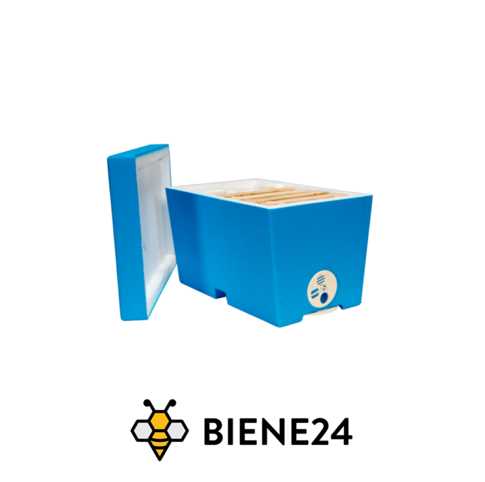 Mini Begattungskasten inkl. Rähmchen und Futterkammer Bienen Zucht Imkerei